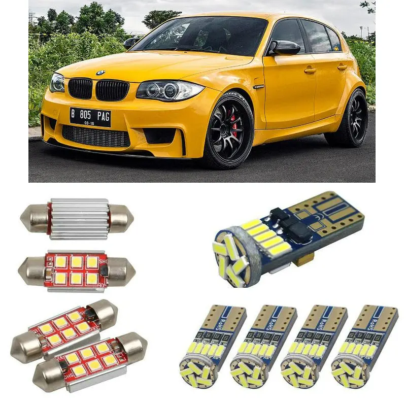 Внутренний светодиодный автомобильный светильник s для BMW 1 e87 хэтчбек Купольные
