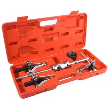 

Bearing Puller Hammer Kit 5pcs Carbon Steel Internal External Gear Bearing Puller Removal Tool Slide Hammer Kit bearing mount