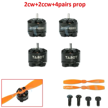 

4PCS Tarot MT1104 4000KV Brushless Motor for FPV Multi-rotor TL150M1 with Propeller