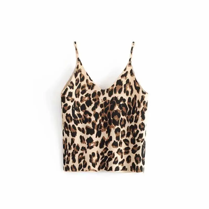 Hot sale Qichen 32-9803 European and American fashion leopard-like suspension jacket