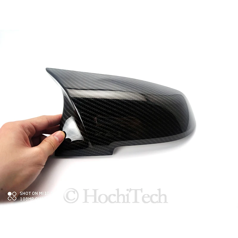 Сменный зеркальный чехол для BMW 1 2 3 4 серии F20 F21 F22 F23 F30 F31 F32 F33 F36 X1 E84 черный из