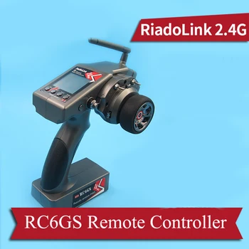 

1Set RC Boat/Car 600m 2.4G Gyroscope 6CH RC6GS Remote Controller with R6FG/R7FG Receiver Kit LCD Display 2-4S Lipo/AA Battery