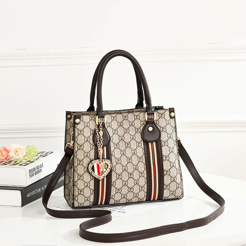 

Bag 2019 New Style Fashion WOMEN'S Fashion Handbag Middle-aged Mom Shoulder Versatile Glorious Large Capacity Hand Soft Leather