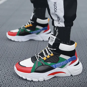 

2019 Harajuku Autumn Vintage Sneakers Men Casual Shoes Breathable Mesh Men Comfortable Fashion Tenis Masculino Adulto Sneakers