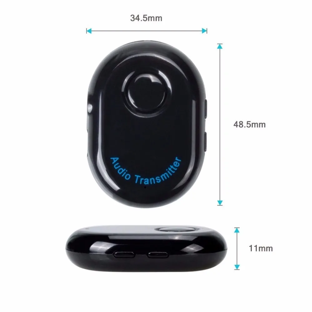 newest Wireless Bluetooth 4.0 Audio Transmitter Adapter 3.5mm Jack for TV/DVD/MP3 hot sale
