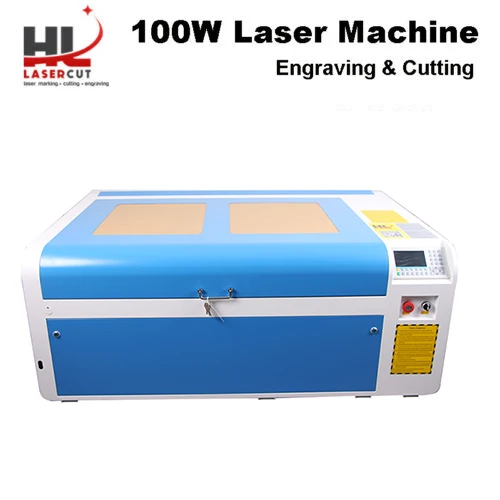 100 Вт CO2 лазерный гравер резак машина с RUIDA 6445 Автофокус 1000x600мм|Фрезы по дереву| |