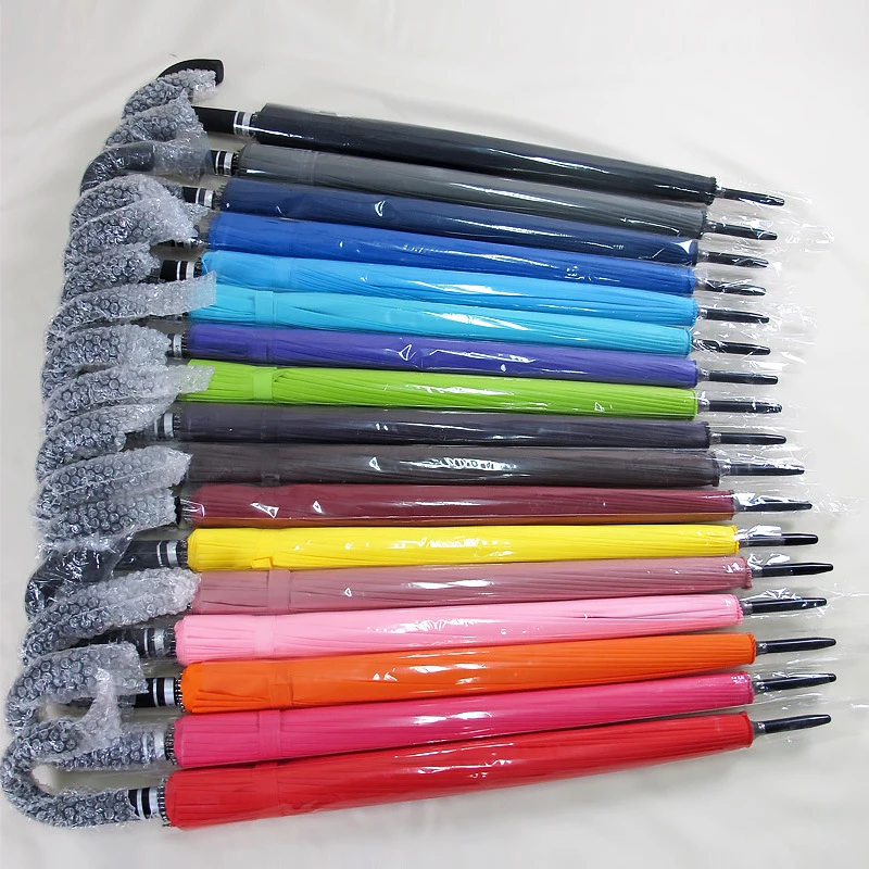 Long Handle Oversized Umbrella 24 Rib Golf Straight Wind Resistant Woman Man wind resistant umbrella windproof umbrella