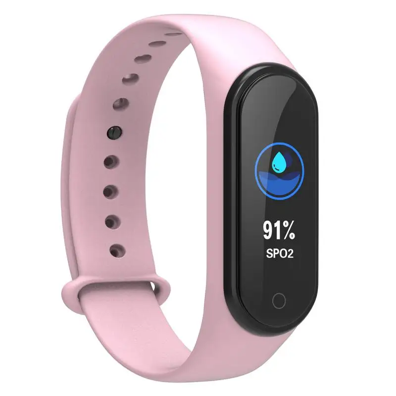 Смарт Браслет fitbit 2 0 M4 водостойкий с цветным IPS экраном|Шагомеры| |