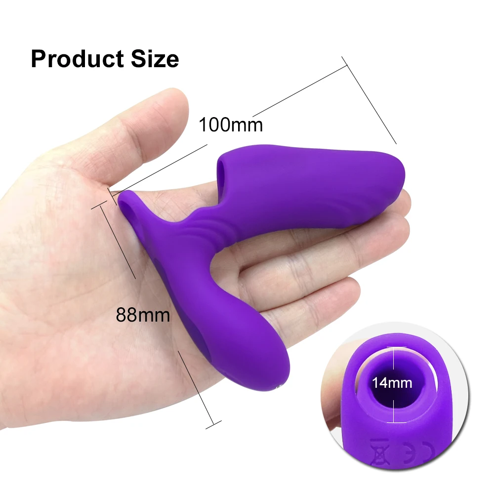 Finger Vibrator Sex Toys For Women Vaginal G Spot Massager Clitoris Stimulator Wireless Remote Vibrators Female Adults Product 4