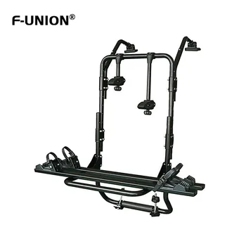 

F-UNION Roof Rack For Car Strong Secure Bike Tools Premium Hanging-Style Trunk Bike Rack For 2 Bike Carrier For Car