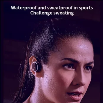 

Wireless Bluetooth Bone Conduction Headphones Handsfree HD Call Headsets Music Noise Reduction Earphone Support TF Card