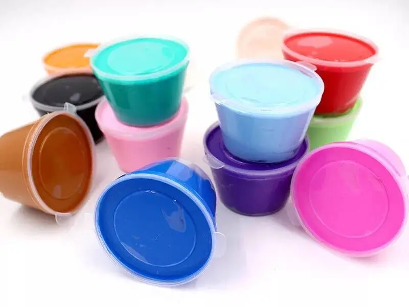 30 г Полимерная глина Пластилин амулеты для Slimes DIY пушистый мягкий хлопок Lizuns грязь с коробкой клей мягкий слизи детские игрушки набор