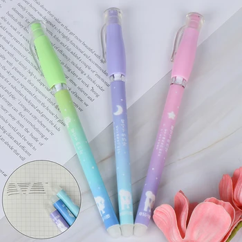 

Erasable Pen Office Rod for Handles 0.38mm Blue/Black Ink Erasable Ballpoint Pen School Writing Supplies