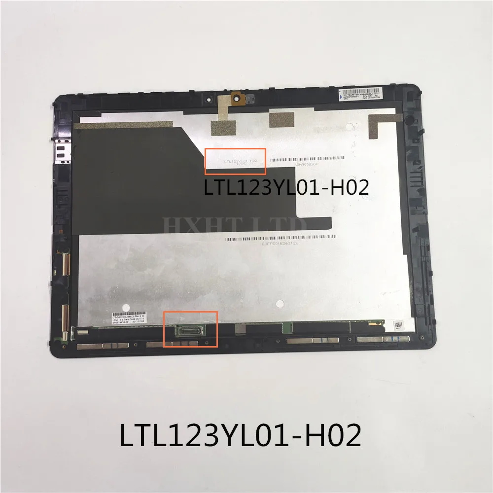 12," для hp Elite X2 1012 G2 ЖК сенсорный экран в сборе LTL123YL01-H02 LP123WQ1 SP C1 2736 × 1824 полностью протестирован