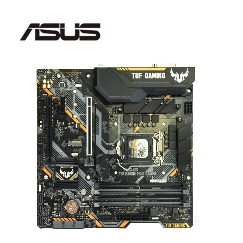 For Asus TUF B365M-PLUS GAMING(WI-FI) Original Used Desktop Intel B365 B365M DDR4 Motherboard LGA 1151 i7/i5/i3 USB3.0 SATA3 | Компьютеры