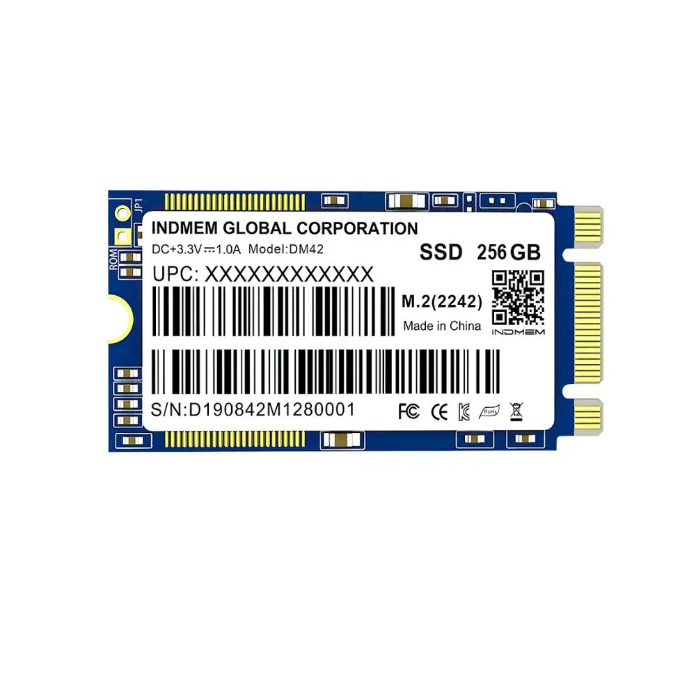 INDMEM MLC SSD M2 2242 M.2 256 ГБ 128 Гб 64 Гб 2242 SSD M.2 твердотельный накопитель MLC Sata HD внутренний SSD 120 ГБ 240 ГБ жесткий диск