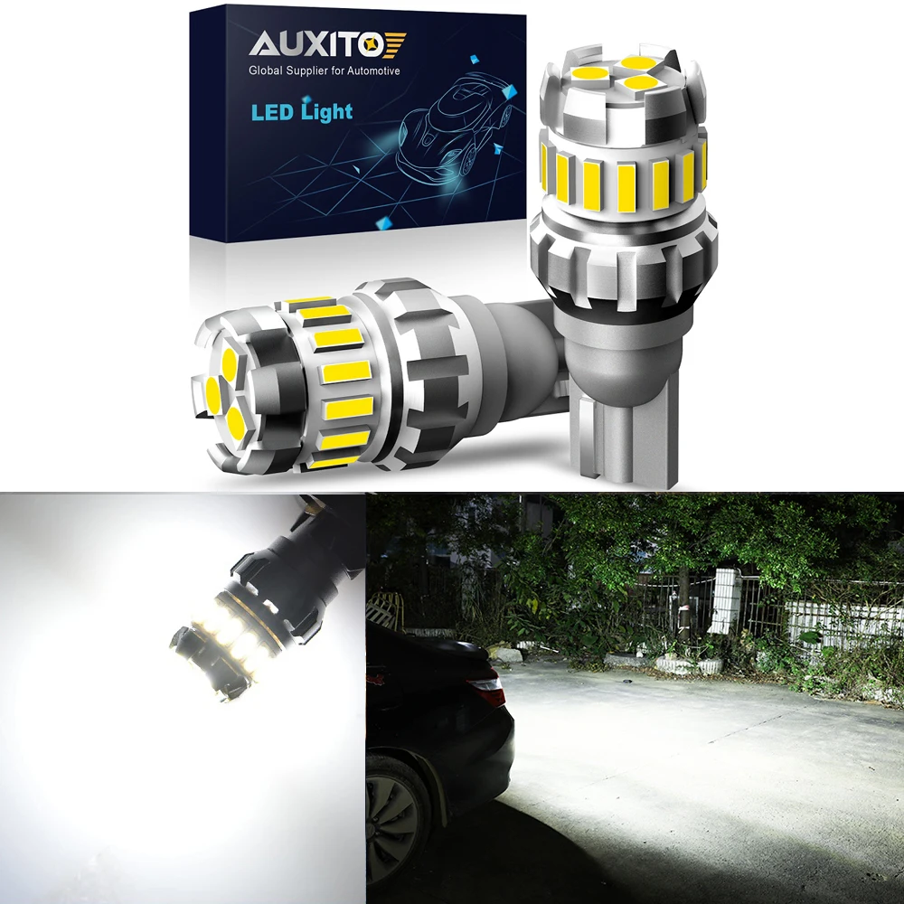 AUXITO 2шт T16 T15 921 W16W светодиодный Canbus резервные фары заднего хода автомобиля для