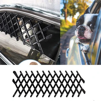 

Pet Ventilation Safe Guard Mesh Vent Fences Car Window Protective Fence For Dogs Pets Outdoor Travel Supplies