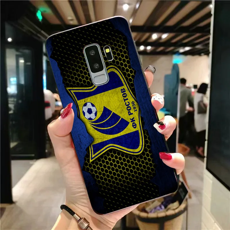 Чехол для телефона Shomurodov для samsung Galaxy S10 S7 Edge DIY прозрачный мягкий TPU Rostov FC для S9 A5 A7 A8 J7 Prime Note 9 Note10