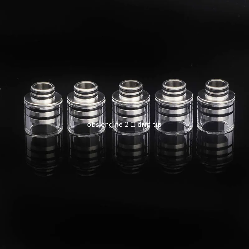 510 drip tip Glass Mouthpiece Replacement for SKRR-S Mini/obs engine 2 II/OFRF gear rta | Электроника