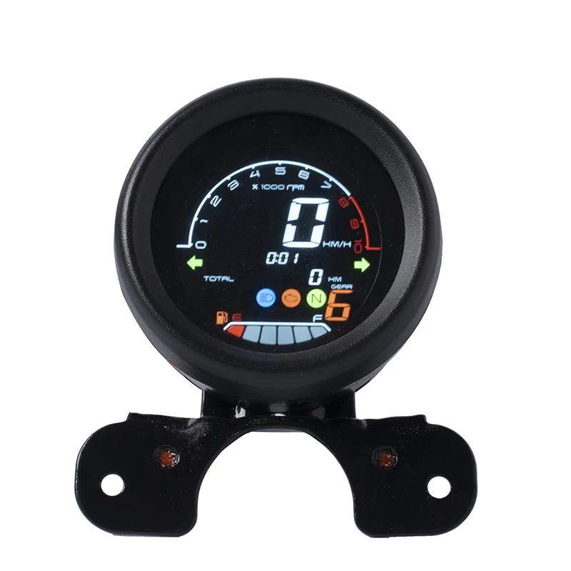 2022 Universal Moto Bike Speedometer For Scooter Yamaha KTM Exc Lcd