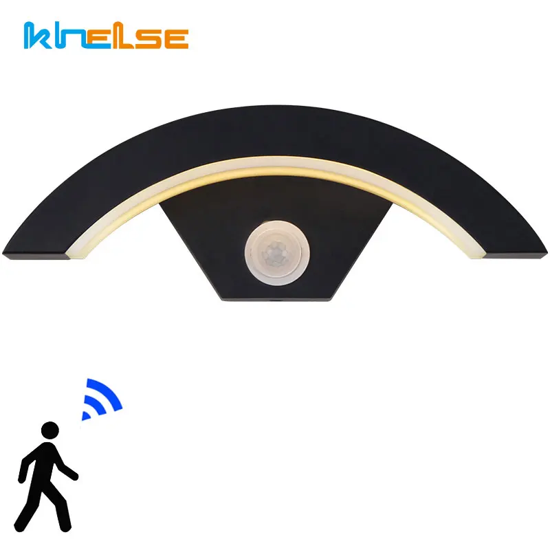 Induction Outdoor Waterproof Walkway Front Door Lights PIR Motion Sensor LED Wall Lamp Smart Detector Porch Corridor Fixture underwater metal detector pulse pinpointer induction diving coin finder treasure waterproof metal detector handheld gold seeker