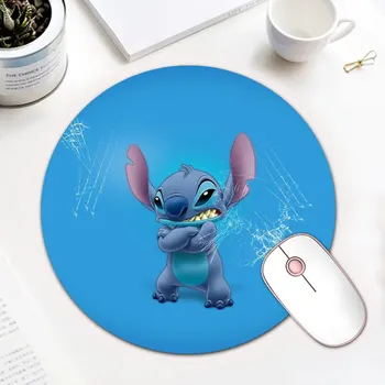 

High Quality Stitch Round Durable Rubber Mouse Pad Size for 200*200*2mm 220*220*2mm 240*240*2mm Mousepad