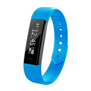 

Hot Selling ID115 Anti-lost reminder Sleep Monitor Smart Bracelet Smart Waterproof Wristband Suitable For Android iOS