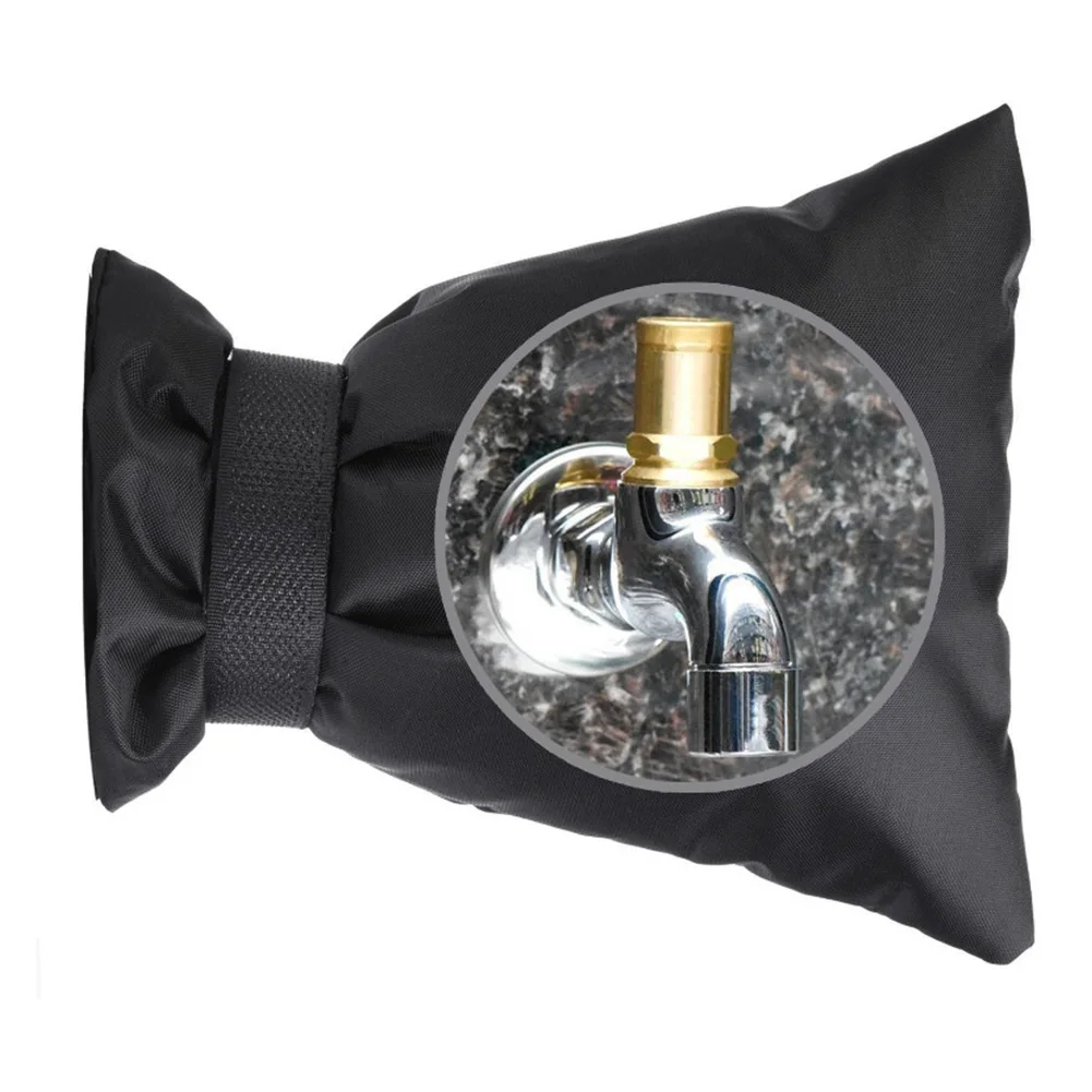 Ткань Оксфорд пылезащитный открытый кран крышка универсальный снаружи многоразовые обернуть зимой водопроводной воды носки защита от замораживания изолированный