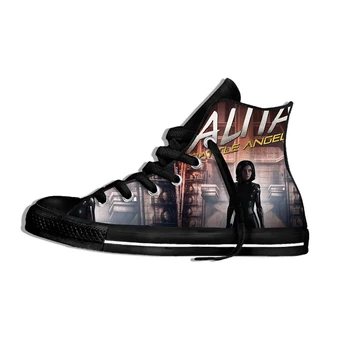 

Alita Battle Angel High Top Canvas Fashion Lightweight Shoes Sneakers Breathable Shoes for Women Men