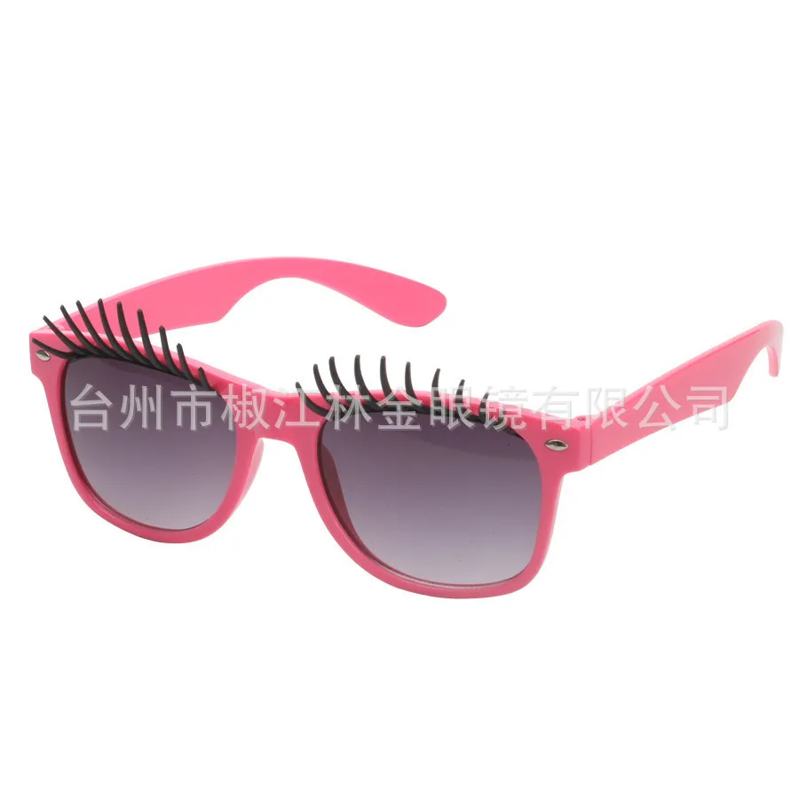 New Style Creative False Eyelashes Toy Glasses Party Glasses Supplies Photographic Prop Holiday Ball Dressing up Glasses