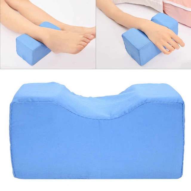 Leg Elevation Pillows Wedge 2 Pcs Single Leg Wedge Pillows for Swelling Foam Wedge for Elevating Leg After Surgery Elevated Pillow for Legs Riser