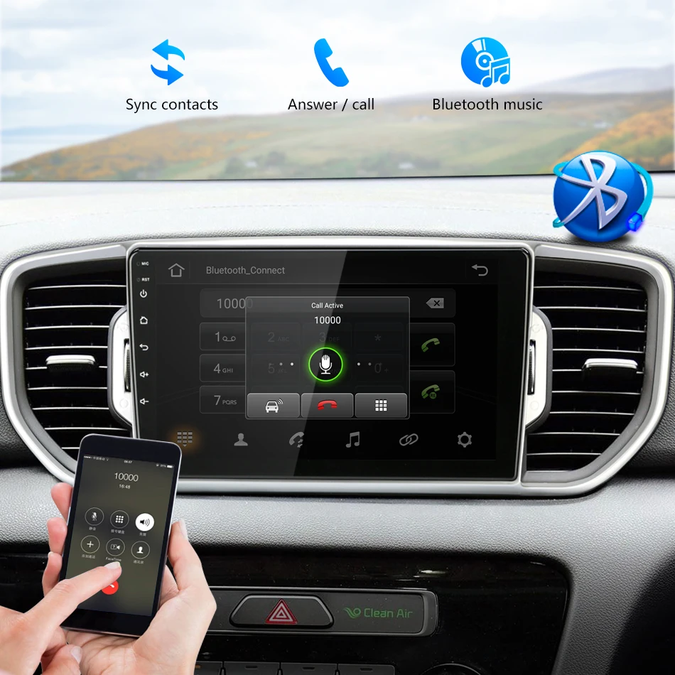 Excellent Vtopek 9" Car Radio Player for KIA Sportage 2016-2018 Android DSP RDS 2G+32G Touch Screen Mirror-link Players GPS Wifi Autoradio 14