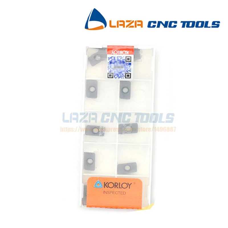 APMT1135PDR APMT1604PDR KF5800 KF5900 KF2500* 10 шт. KORLOY Вольфрам вкладыши для твердосплавного фрезерования для BAP300R фреза