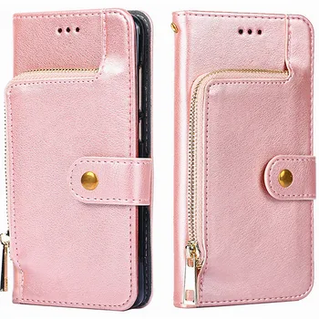 

Zipper Wallet Flip Case For Samsung Galaxy S8 S9 Plus S7 S6 Edge S5 J3 J5 J7 A5 2016 2017 J4 J6 Plus 2018 A6 J2 Grand Prime Case