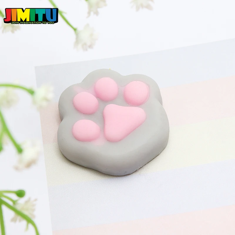 Мягкие игрушки в форме лапы с мультяшным котом сжимаемая игрушка для снятия