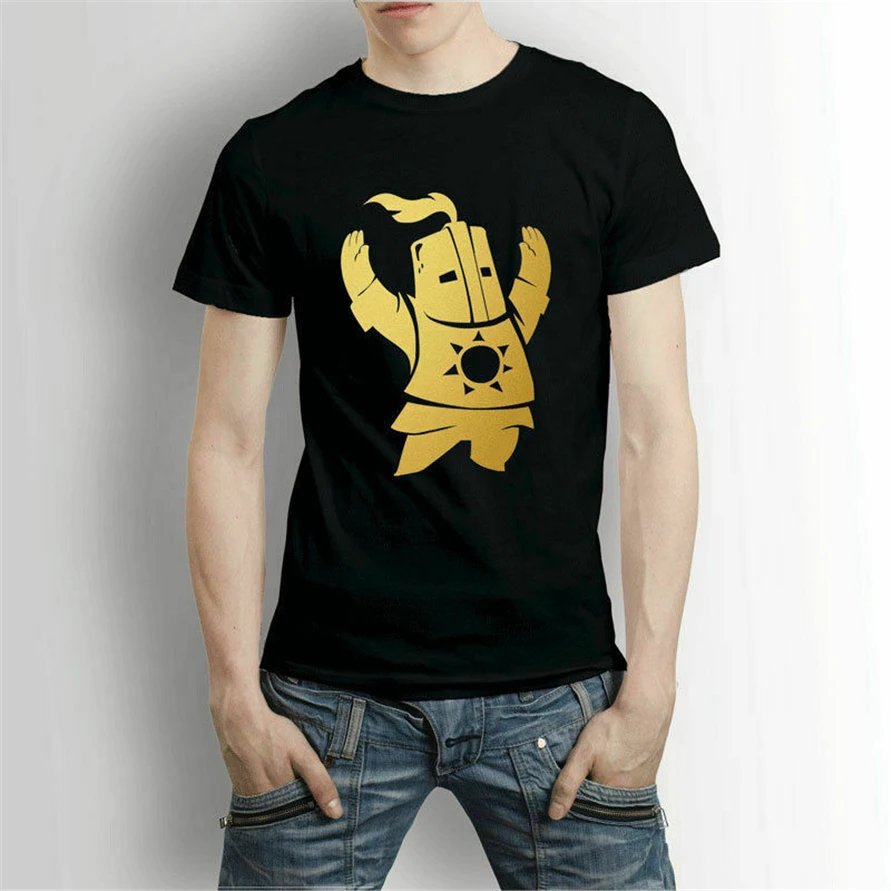 Neu Rare Dark-Souls-sunбро-хвала-солнце-Diy футболка S-3XL новый унисекс смешные Топы Футболка |