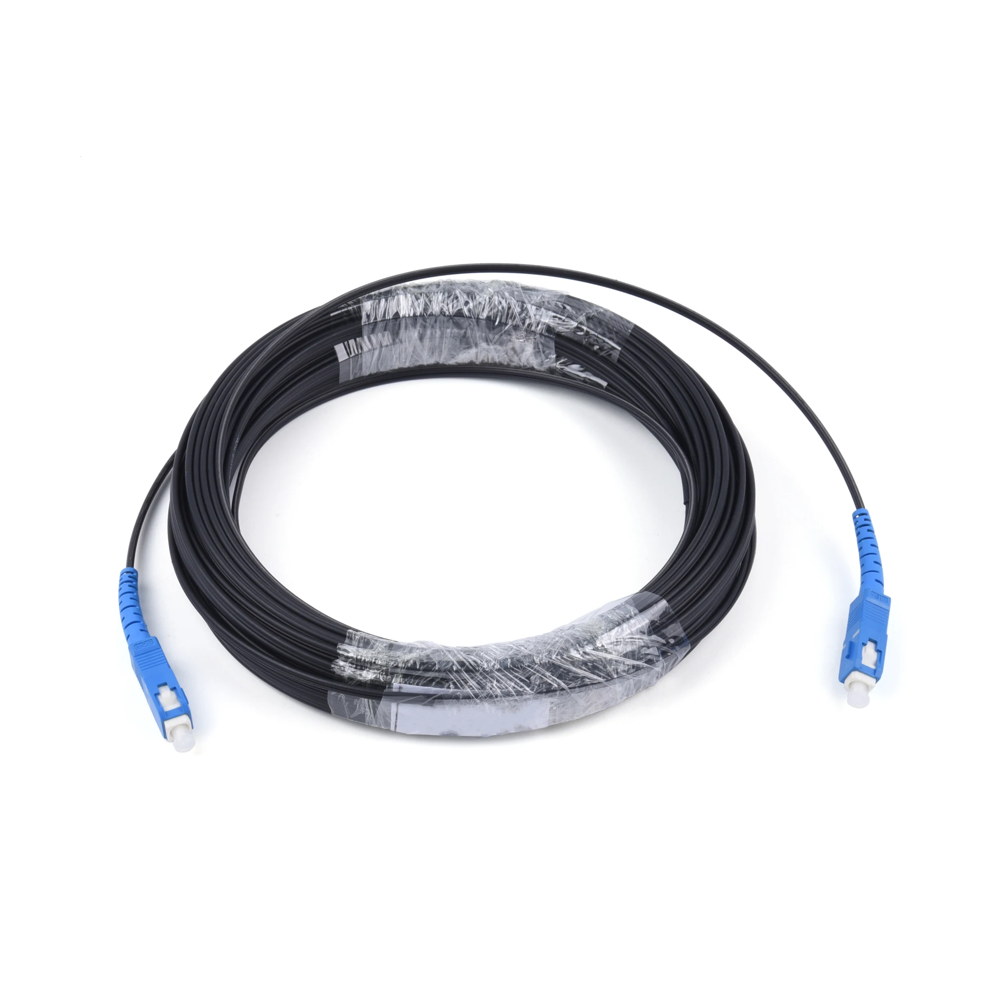 Fiber Optic Cable UPC SC to SC Single-Core Single Mode Simplex Outdoor Patch Cord 20M/30M/50M/80M/100M
