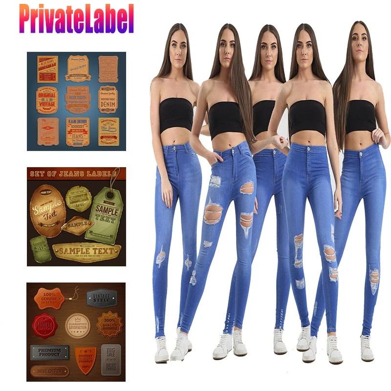 

Private label custom logo service for jeans legging wholesale if only if meet minimum custom jeans wholesale