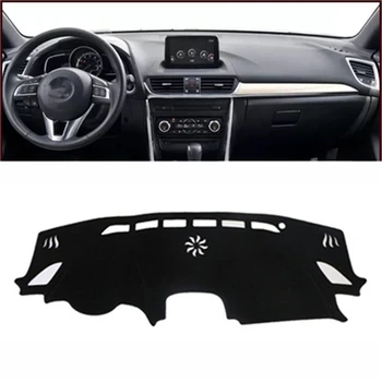 

SJ Non-Slip Car Inner Auto Dashboard Cover Dashmat Pad Carpet Sun Shade Dash Board Cover For Mazda CX4 CX-4 NO HUD 2016 17 18 19