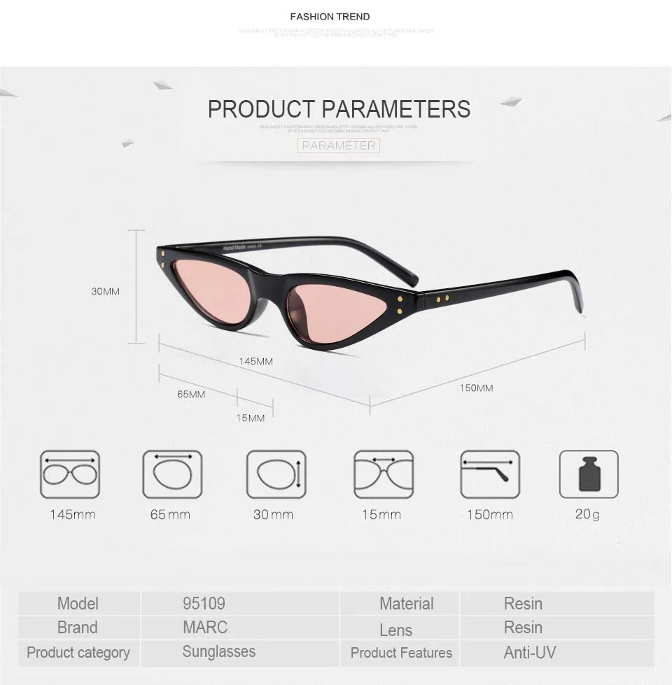 Марка UV400 женские мужские солнцезащитные очки пластиковые очки модные gafas очки sol кошачий глаз красные прозрачные полимерные маленькие