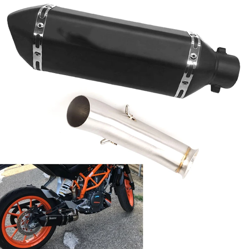Мотоцикл выхлопной полная Системы для KTM RC390 DUKE 390 125 RC 390 с выхлопных газов