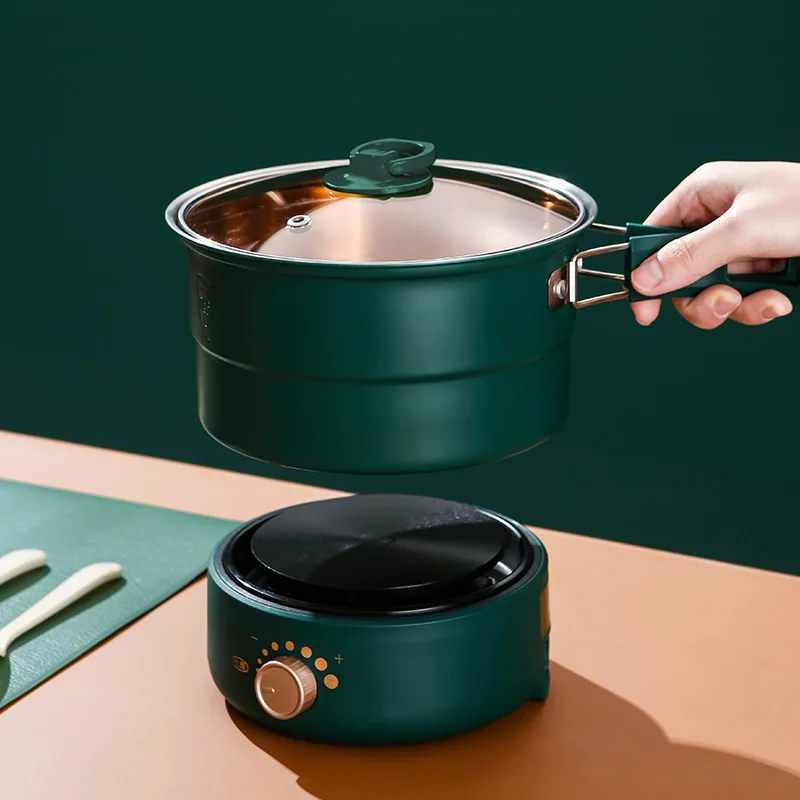 110v/220v Multicooker Electric Folding Hot Pot Travel Hotpot Portable