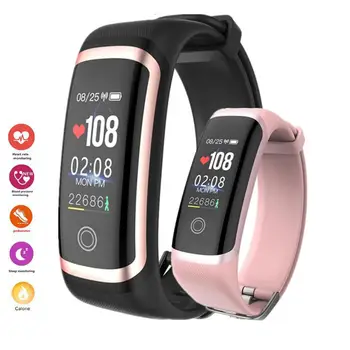 

Fitness Tracker IP67 Waterproof Blood Pressure Smart Bracelet Bluetooth Call Reminder Sport Wristband For iOS Android R20
