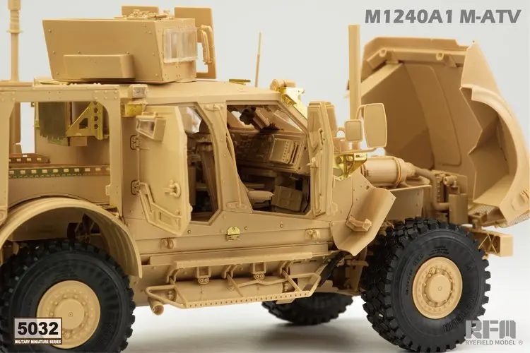 Ржаное поле модель RFM RM-5032 1/35 U.S MRAP вездеход M1240A1 M-ATV модель комплект