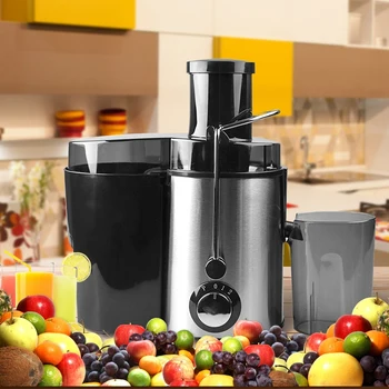 

Large Stainless Steel Electric Juicers Multifunctional Juicer Fruit and Vegetable Juice Fruit Drinking Machine Home Commercial E