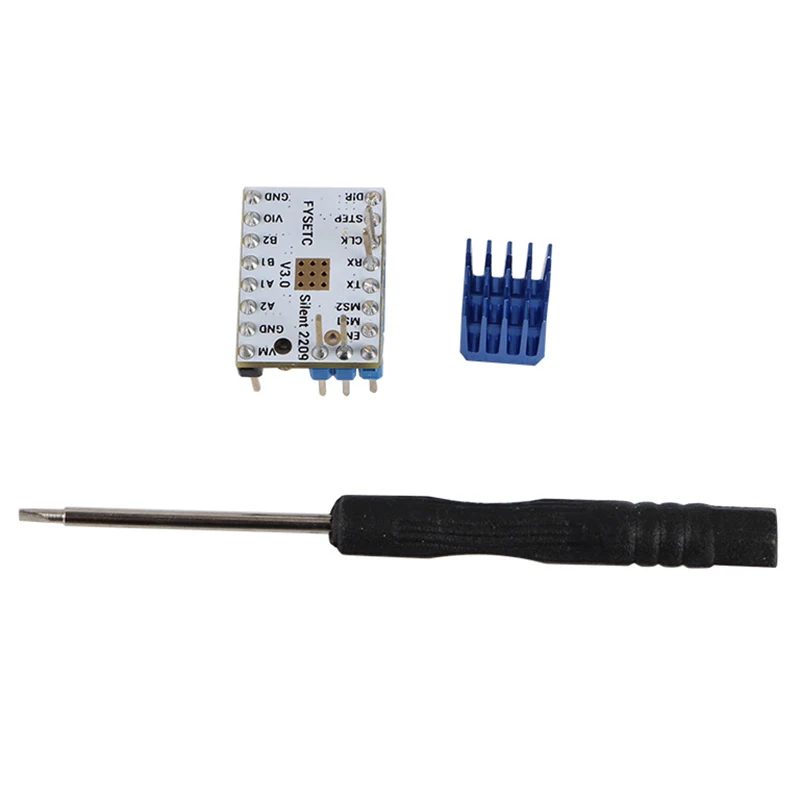 2 шт. шаговый драйвер двигателя TMC2209 V3.0 Stepsticks Mute Driver 256 Ministeps ток 2.8A пик части 3d принтера