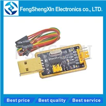 Ch340g rs232 atualização usb para ttl conversor módulo uart porta serial UFS-HWK stc dowanloader programador escova atualização pequena placa
