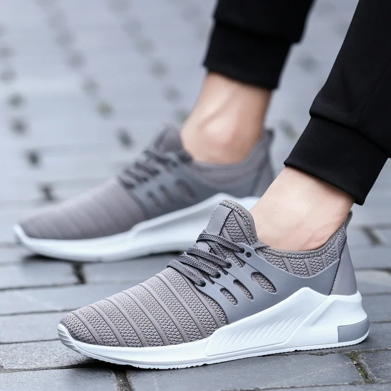 Fly Woven Running MEN'S shoes pu Bottom Light Running Shoes Summer Hot Selling 759