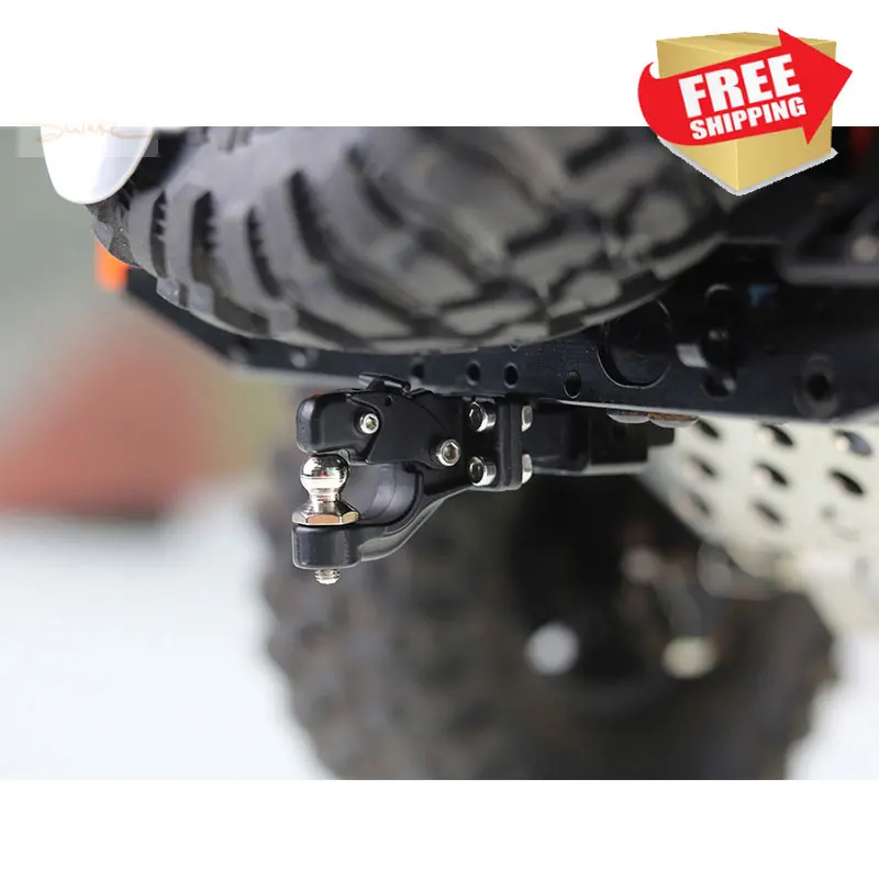 RC автомобиль 1/10 гусеничный металлический буксировочный крюк Трейлер